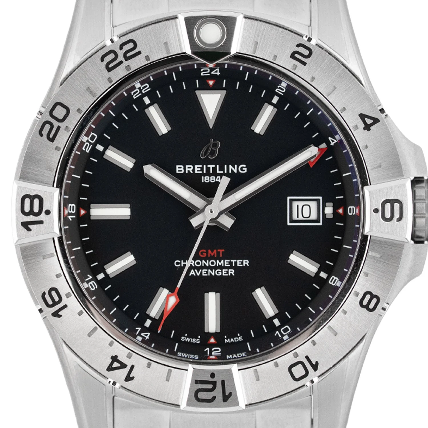 Avenger Automatic GMT 44mm Black Dial 2026 - A32320101B1A1 - Image 2