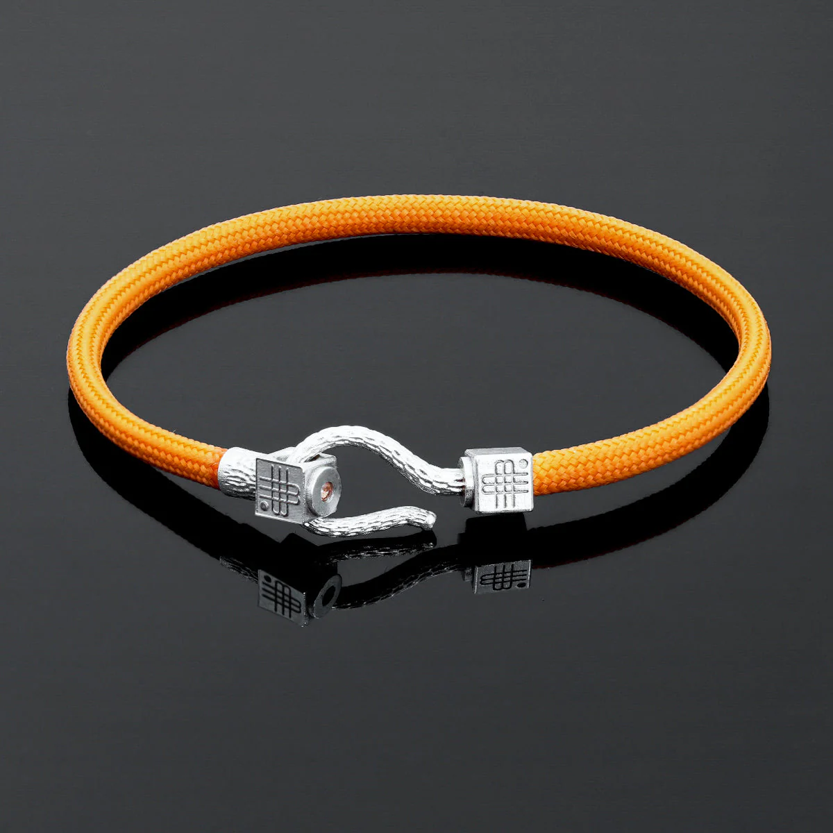 Bracelet ORANGE SEA - 925 sterling silver with an orange topaz - Image 4