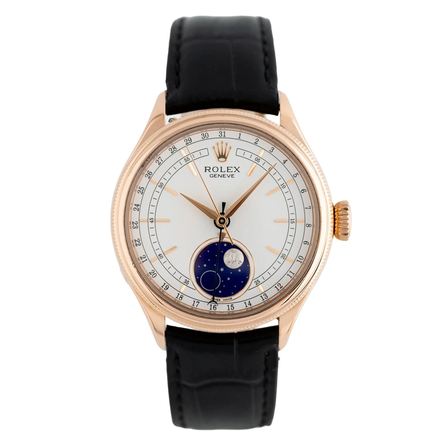 Cellini Moonphase 39mm White Dial 2018 - 50535