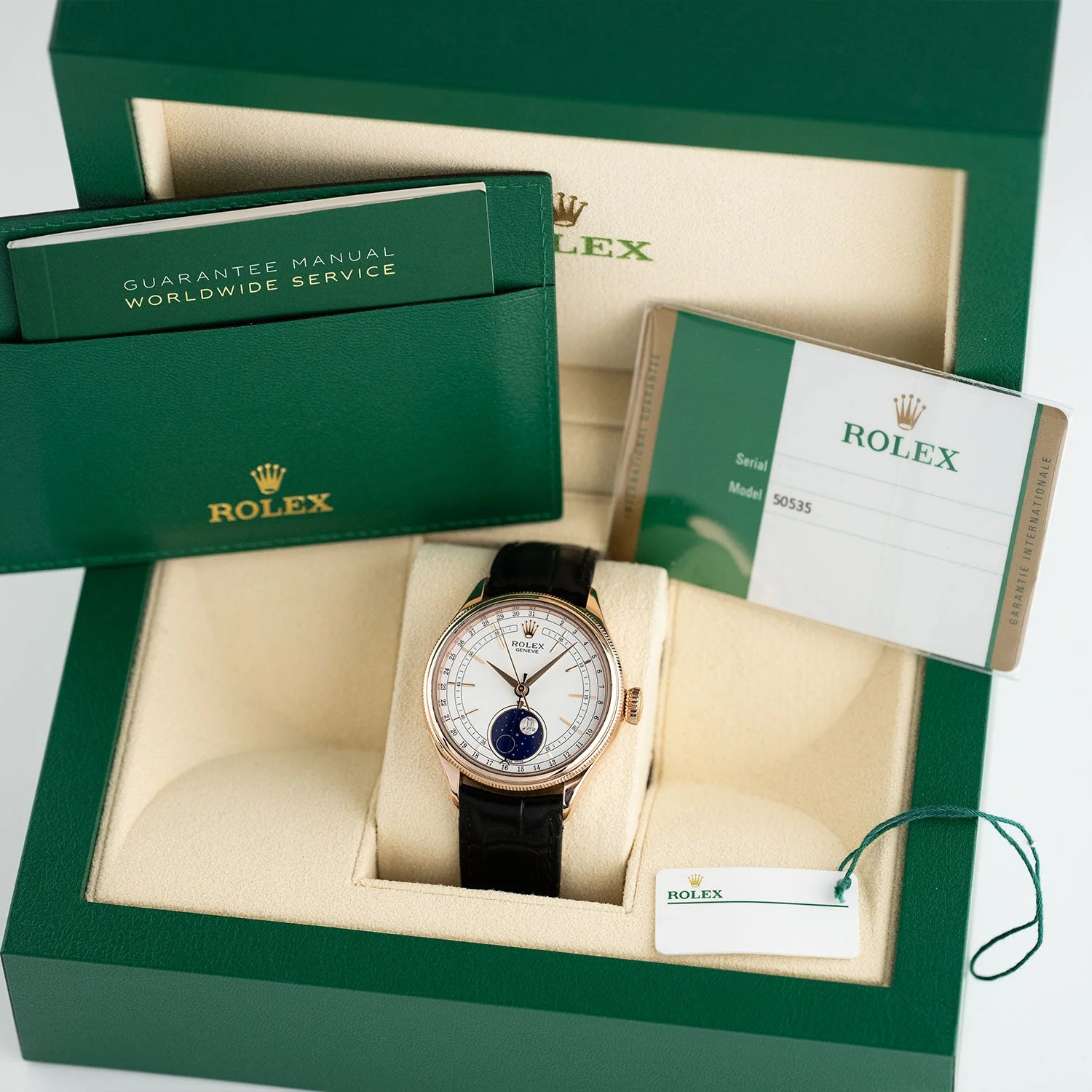 Cellini Moonphase 39mm White Dial 2018 - 50535 - Image 8