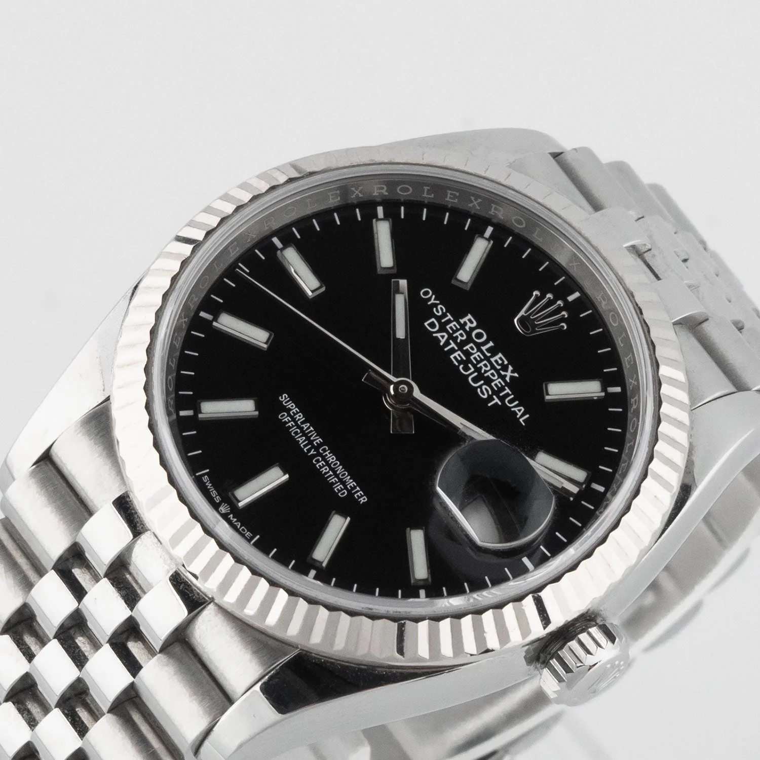 Datejust 36mm Black Dial Full Set 2021 - 126234 - Image 3