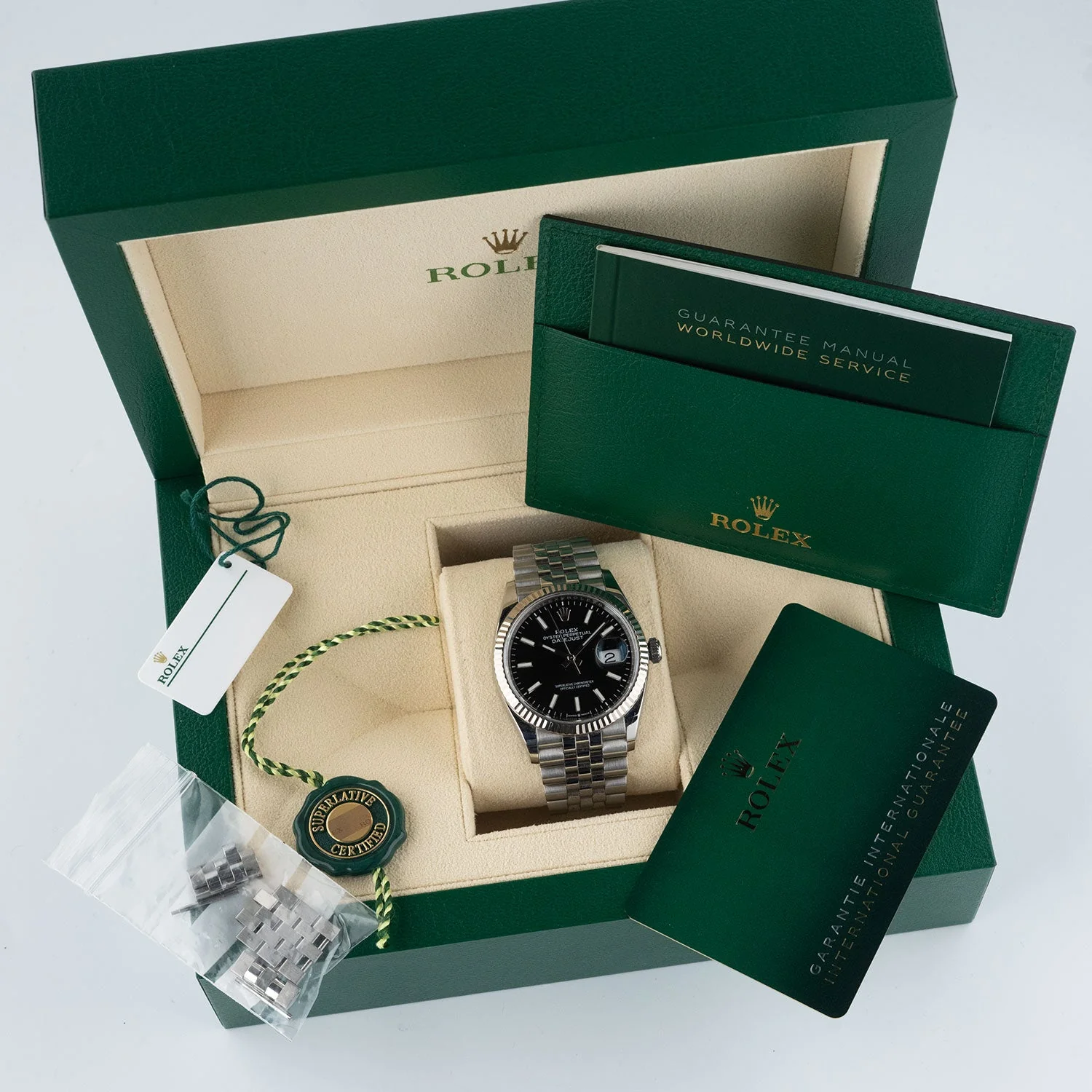 Datejust 36mm Black Dial Full Set 2021 - 126234 - Image 6
