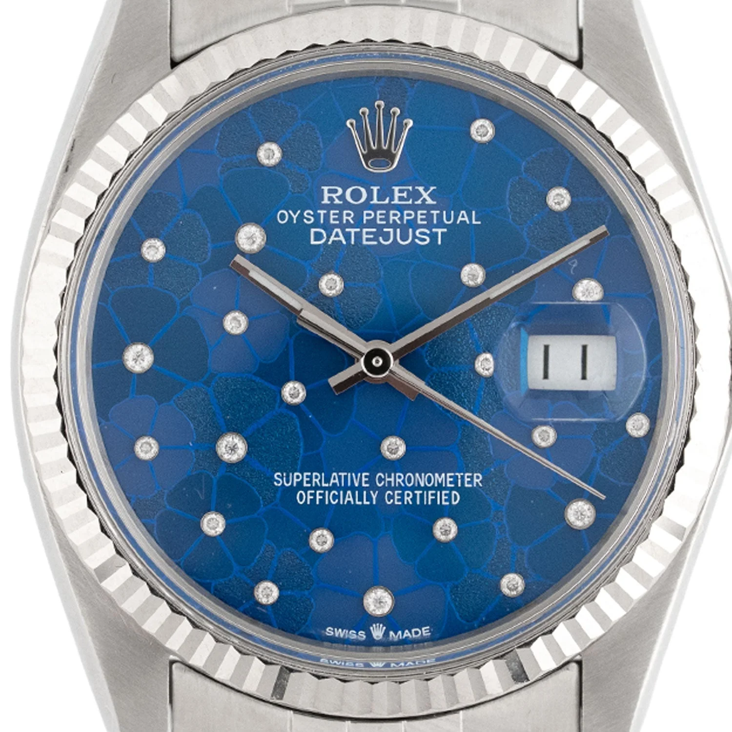 Datejust 36mm Blue Flower Dial 1984 - 16014 - Image 2
