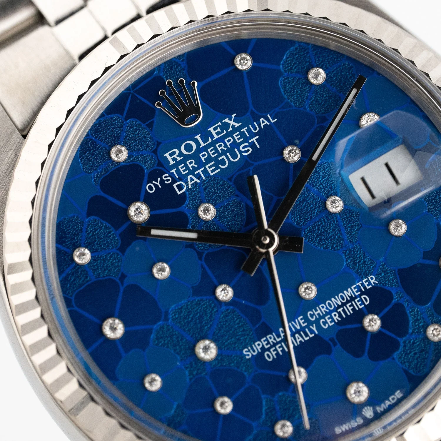 Datejust 36mm Blue Flower Dial 1984 - 16014 - Image 3