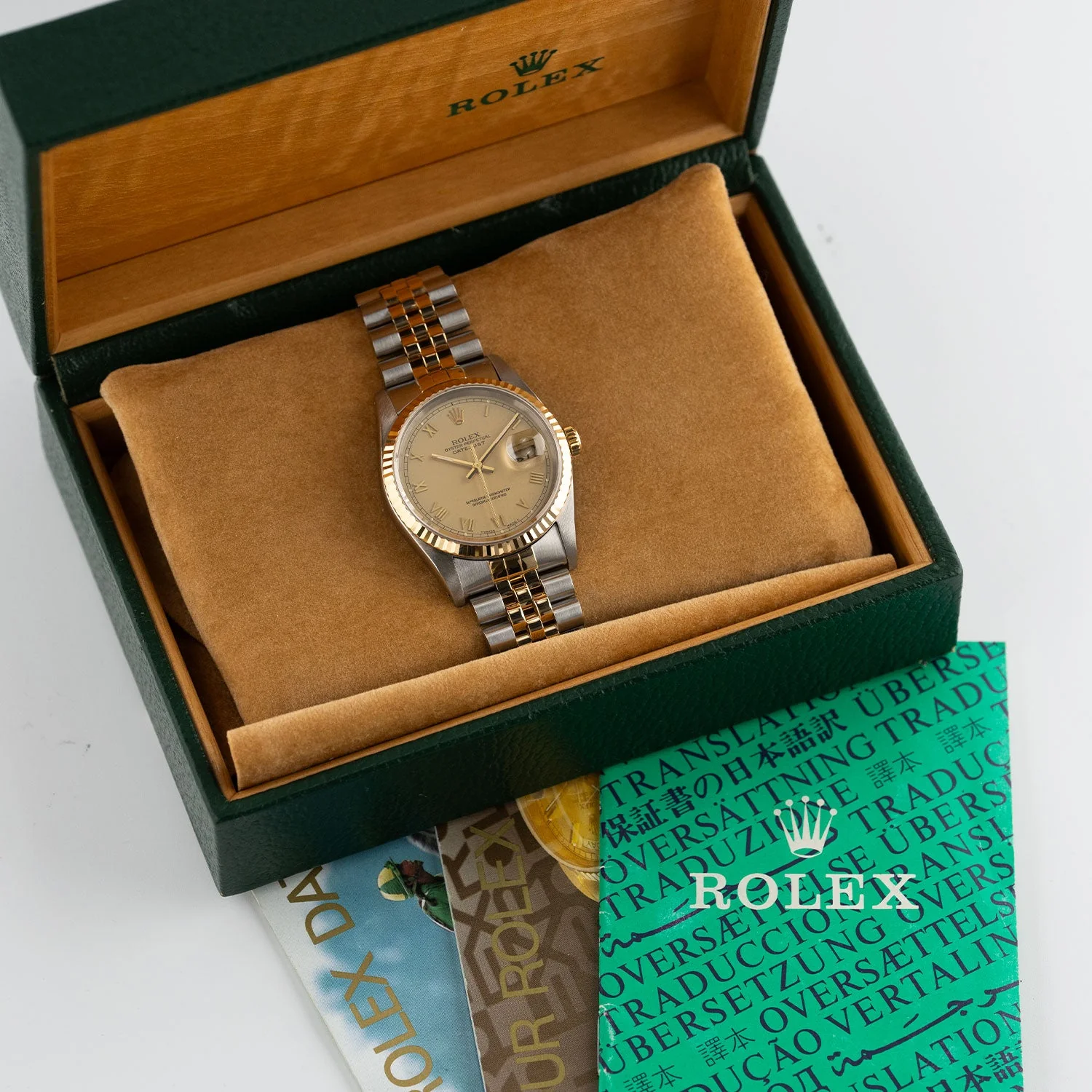 Datejust 36mm Golden Roman Dial 1988 - 16233 - Image 6