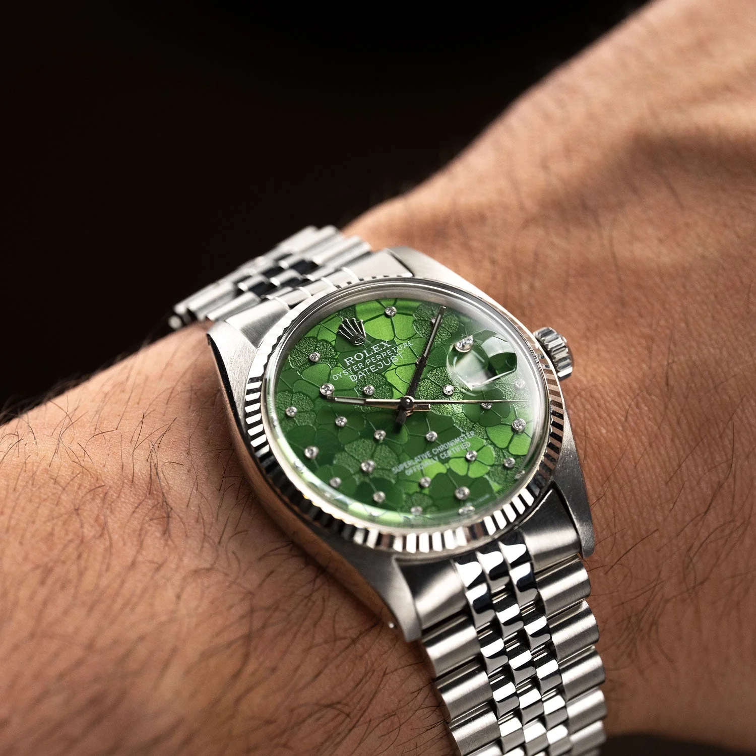 Datejust 36mm Green Flower Dial  1978 - 16014 - Image 6