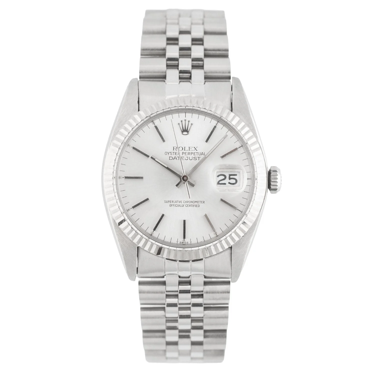 Datejust 36mm Silver Dial 1980 - 16014