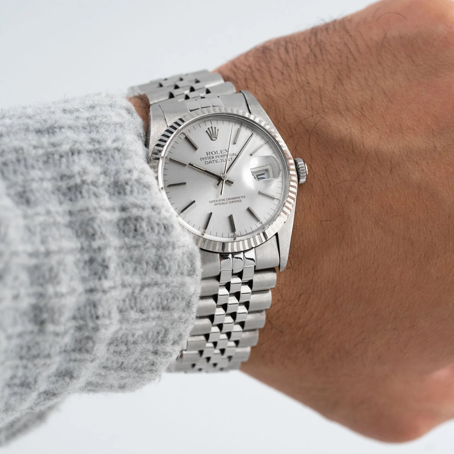 Datejust 36mm Silver Dial 1982 - 16014 - Image 5