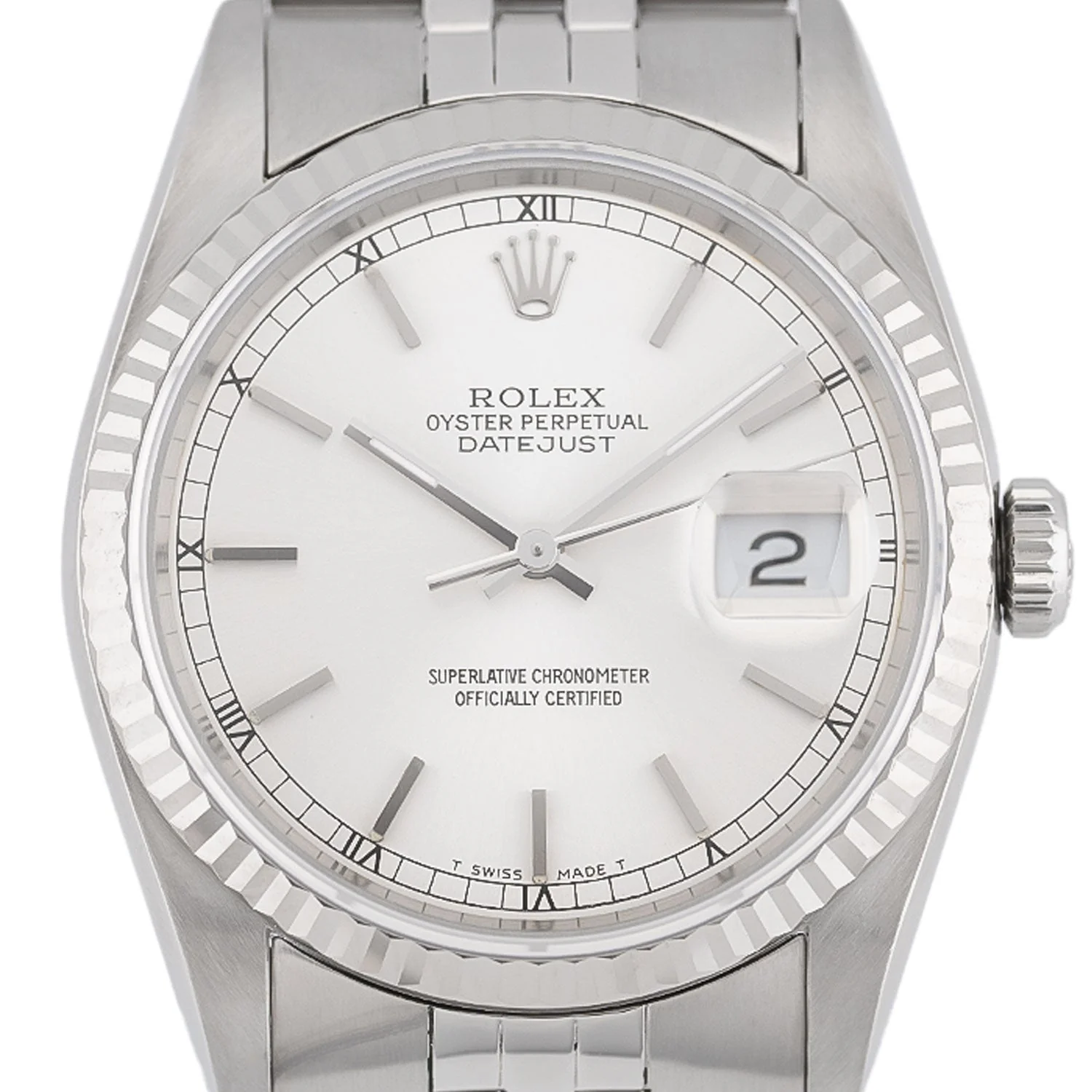 Datejust 36mm Silver Dial 1987 - 16234 - Image 2