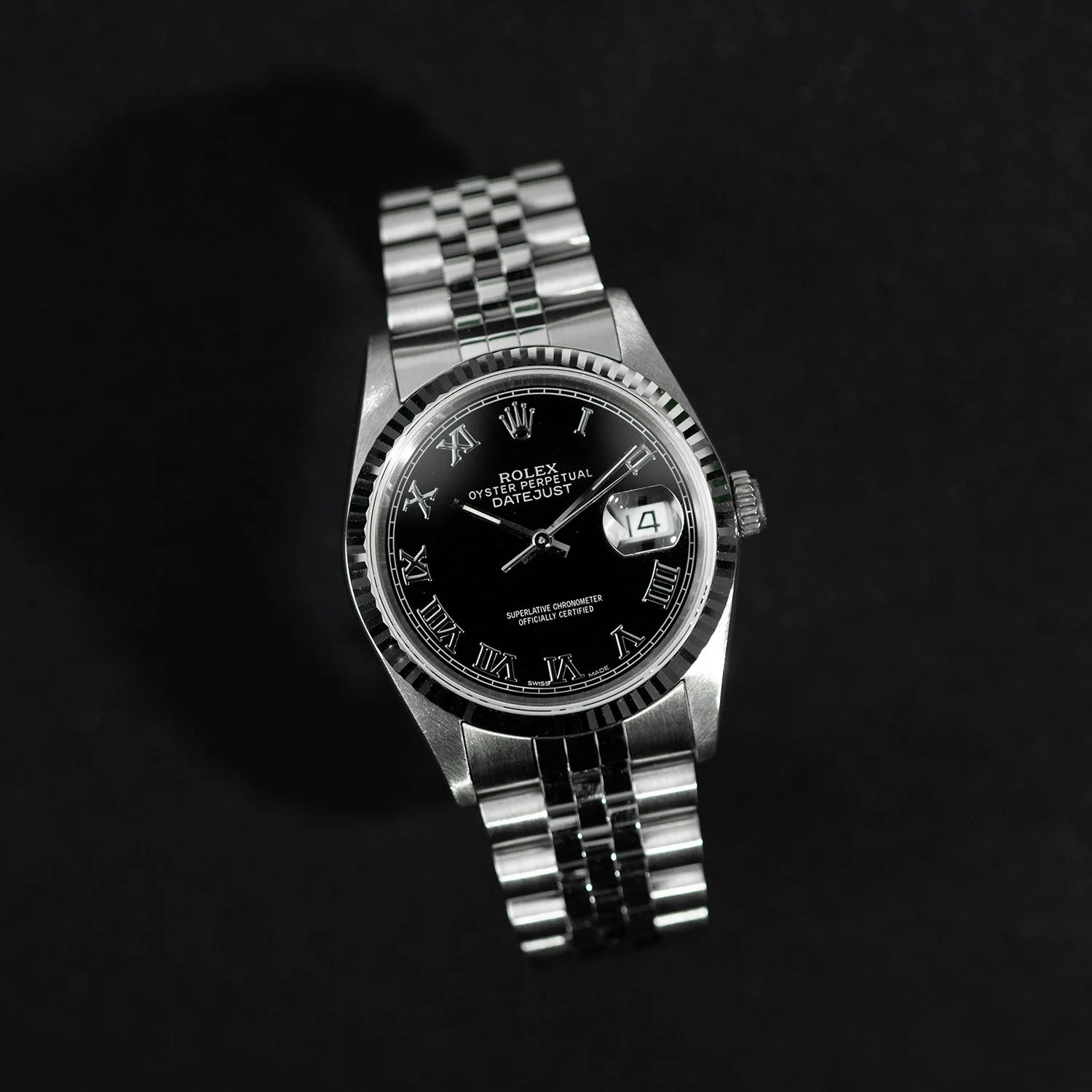 Datejust 36mm Black Roman Dial 1991 - 16234 - Image 2