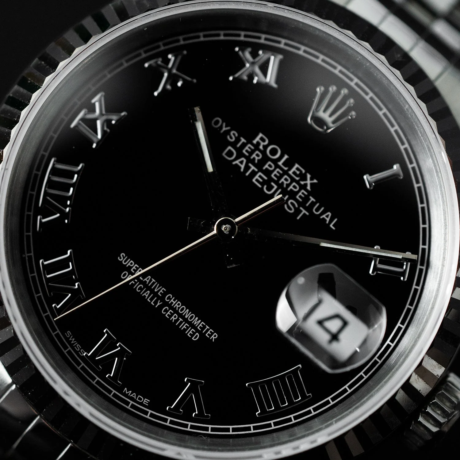 Datejust 36mm Black Roman Dial 1991 - 16234 - Image 3
