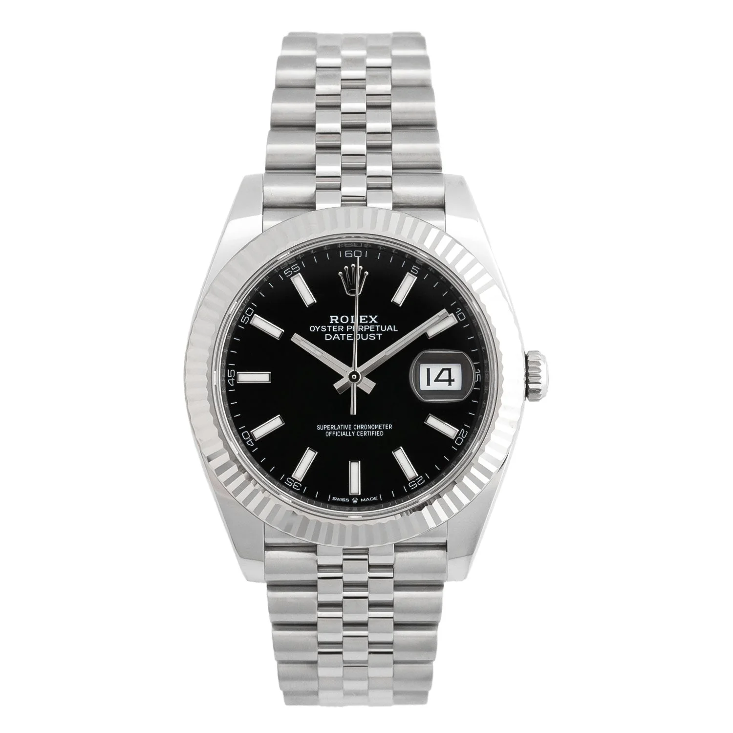 Datejust 41 Black Dial Unworn 2026 Jubilee - 126334