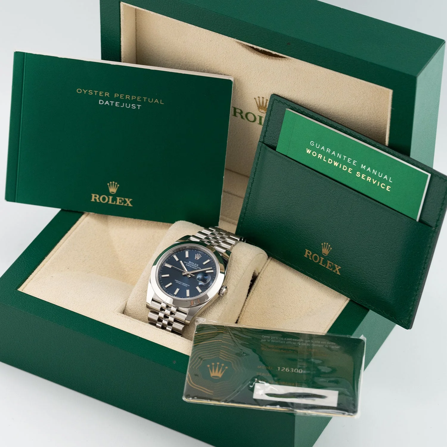 Datejust 41 Blue Dial Unworn 2025 Jubilee - 126334 - Image 4