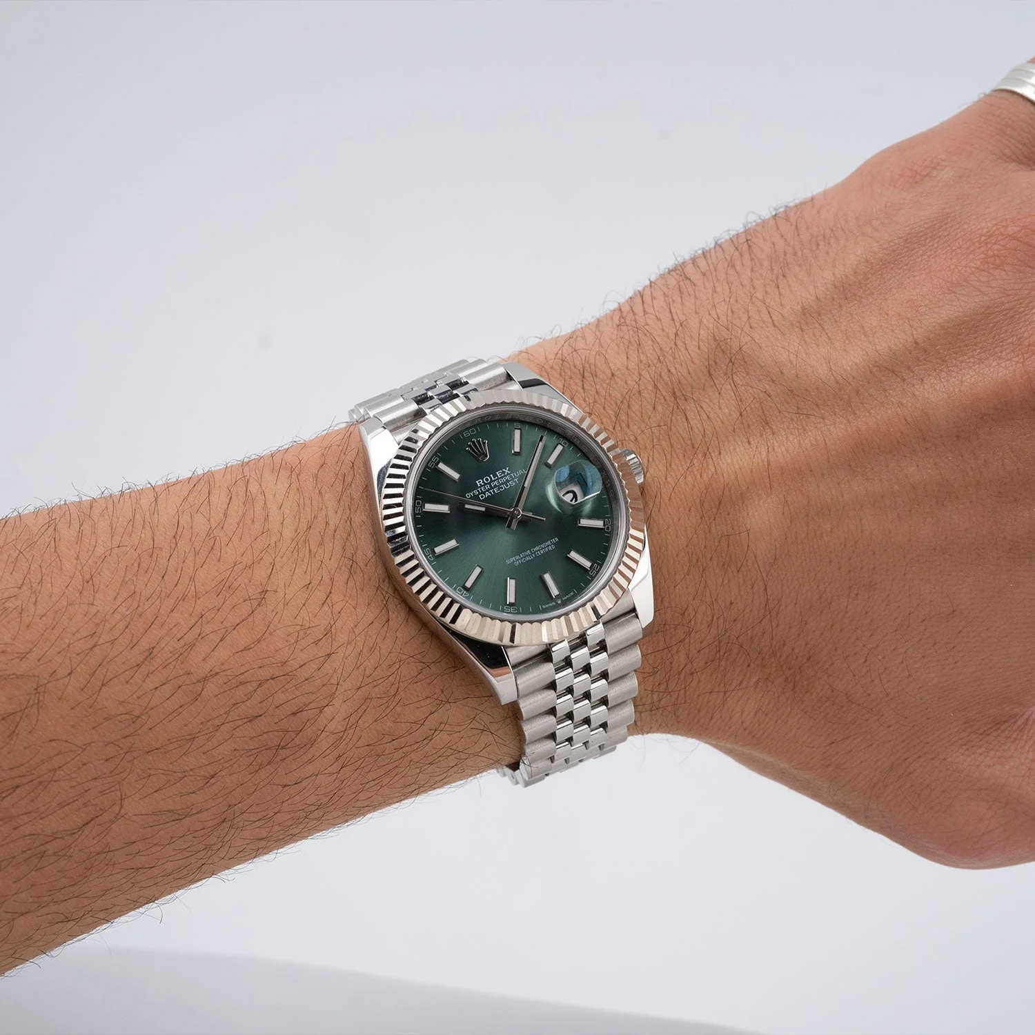 Datejust 41 Green Dial Unworn 2026 Jubilee - 126334 - Image 5