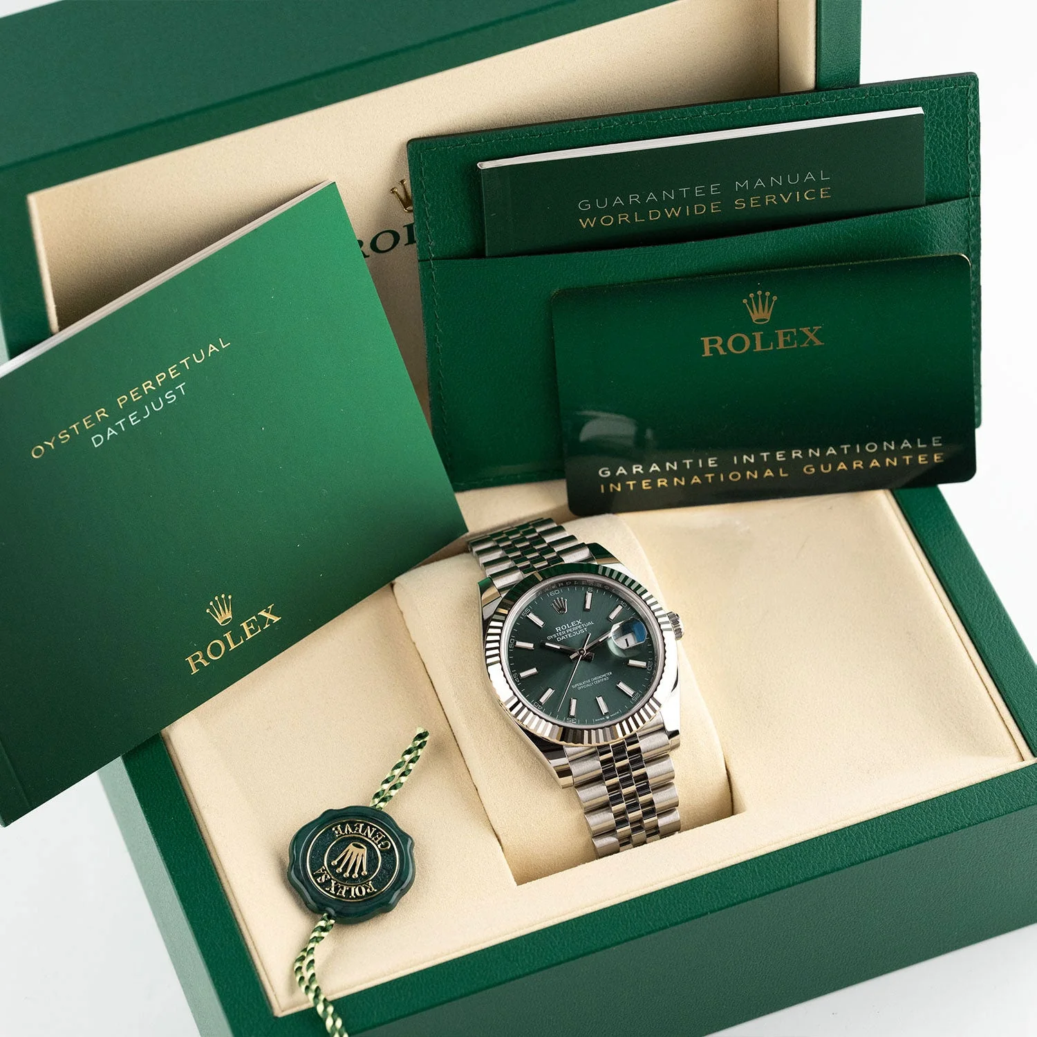 Datejust 41 Green Dial Unworn 2026 Jubilee - 126334 - Image 6
