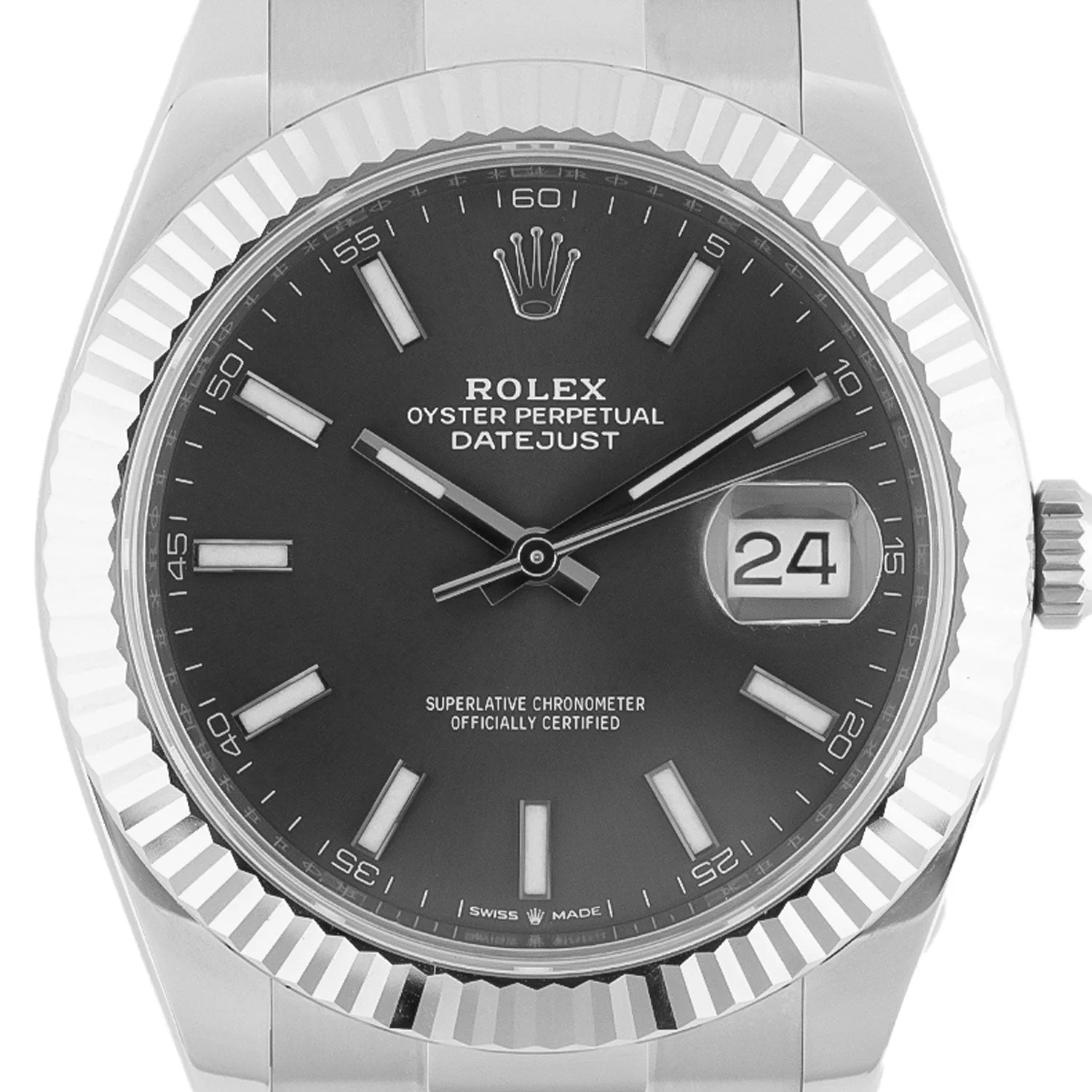 Datejust 41 Rhodium Dial Unworn 2025 Oyster - 126334 - Image 2