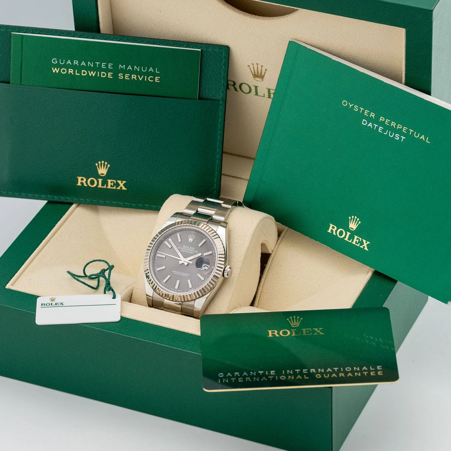 Datejust 41 Rhodium Dial Unworn 2025 Oyster - 126334 - Image 4