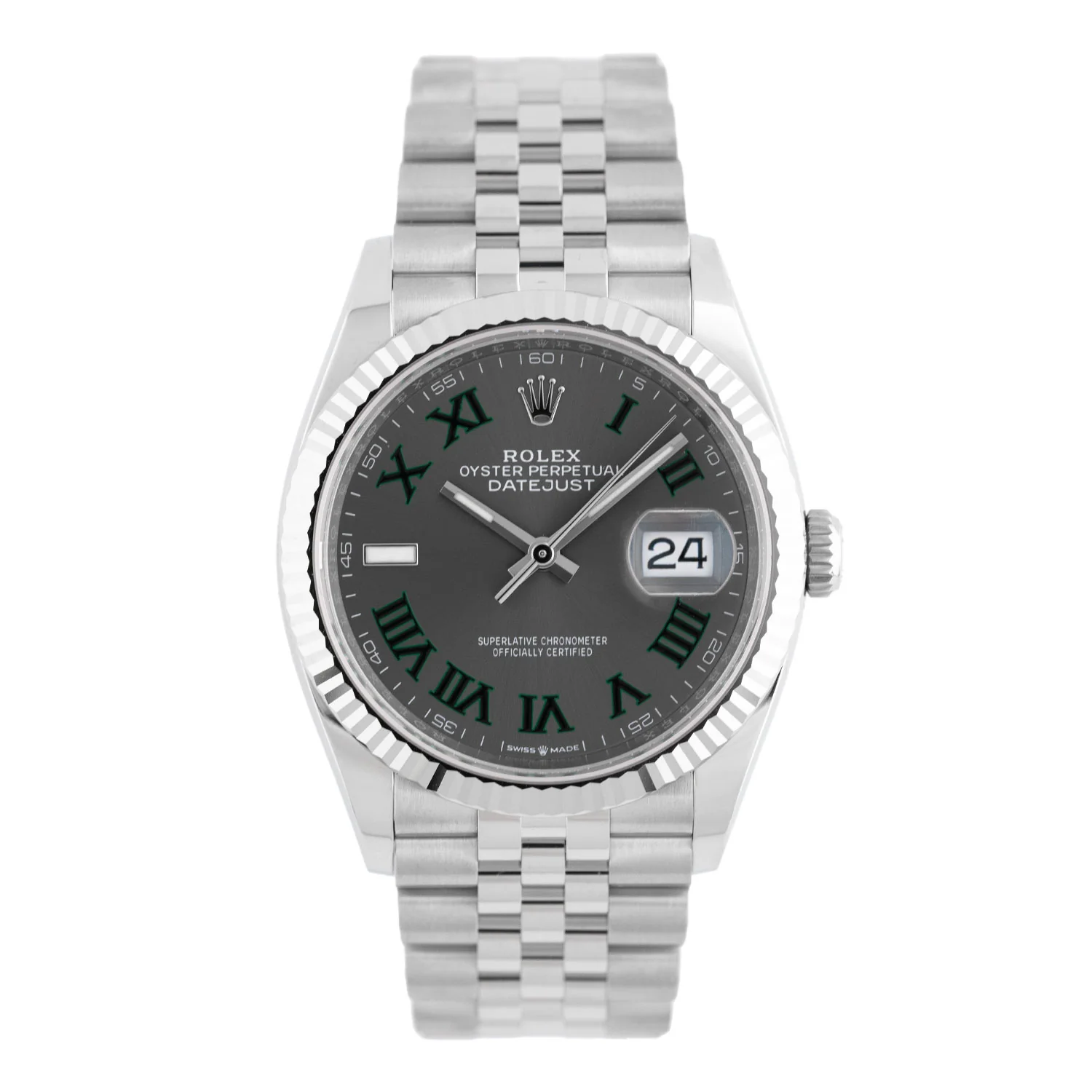 Datejust 41 Wimbledon Dial 2025 - 126334