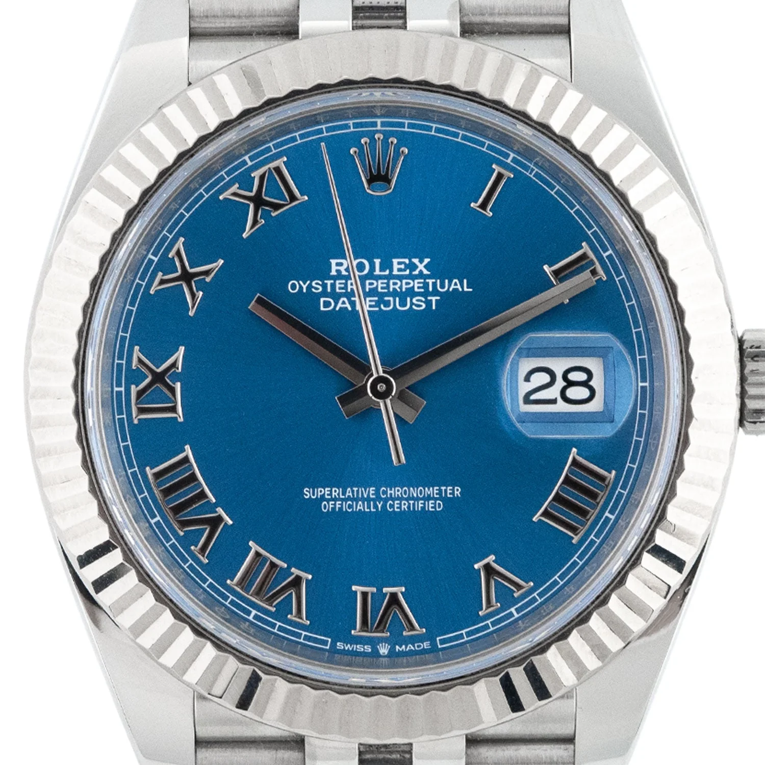 Datejust 41mm Azzurro Dial Oman Khanjar Delivery 2019 Jubilee - 126334 - Image 2