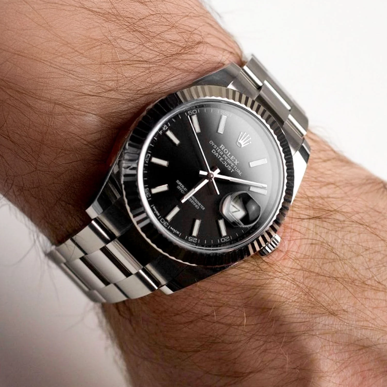 Datejust 41mm Black Dial Full Set LC100 2025 Oyster - 126334 - Image 5