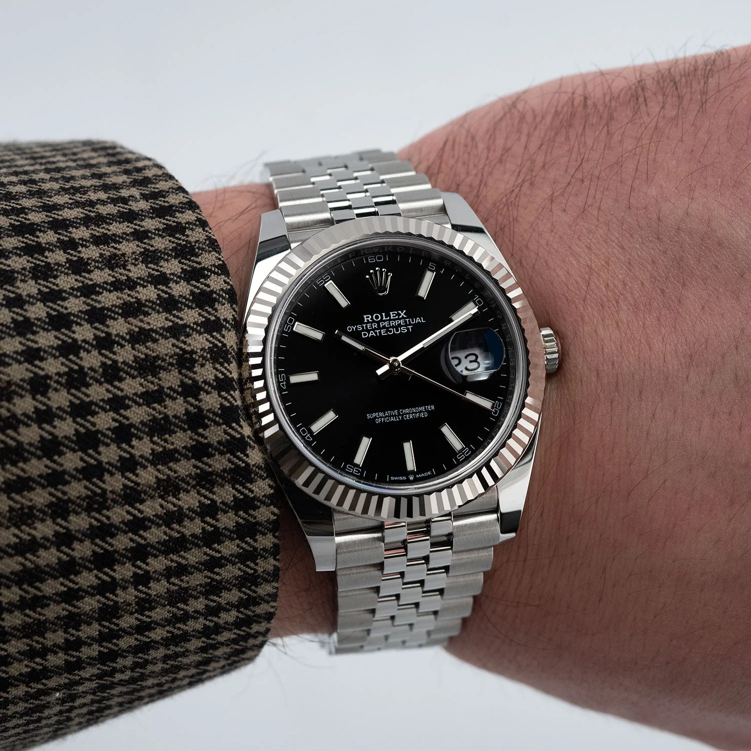 Datejust 41mm Black Dial Unworn 2026 Jubilee - 126334 - Image 5