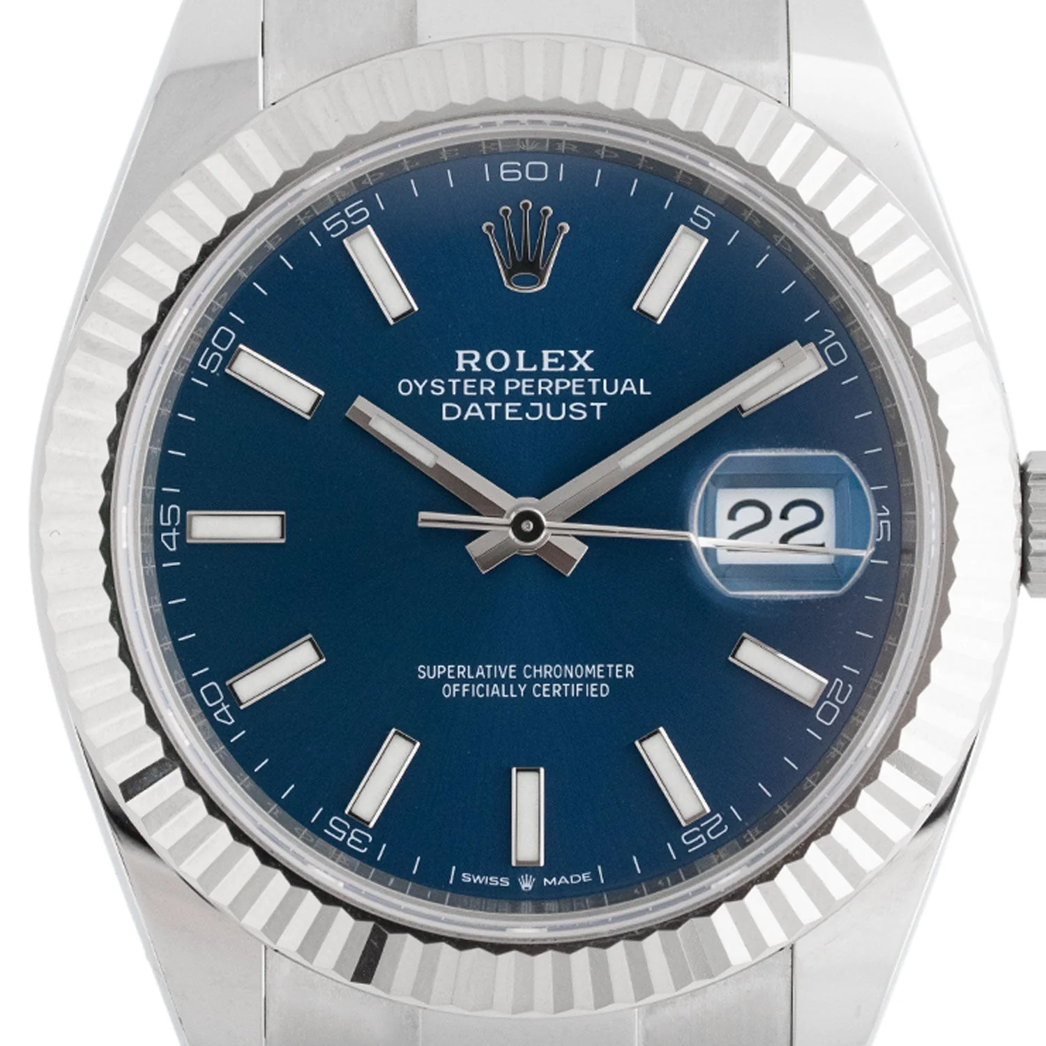Datejust 41mm Blue Dial LC100 2023 Oyster - 126334 - Image 2