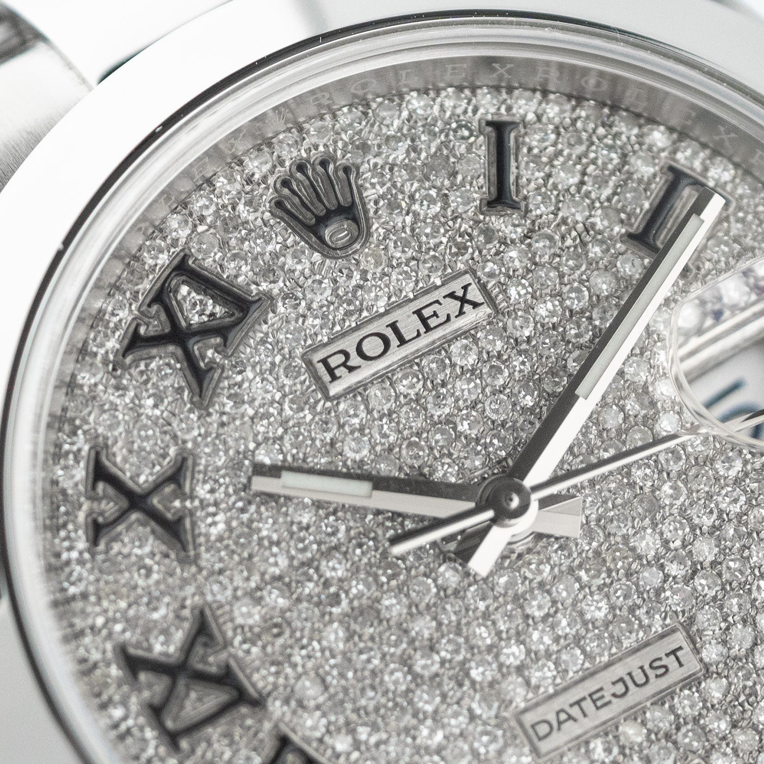 Datejust 41mm Roman Pave Diamond Dial 2018 - 126300 - Image 3