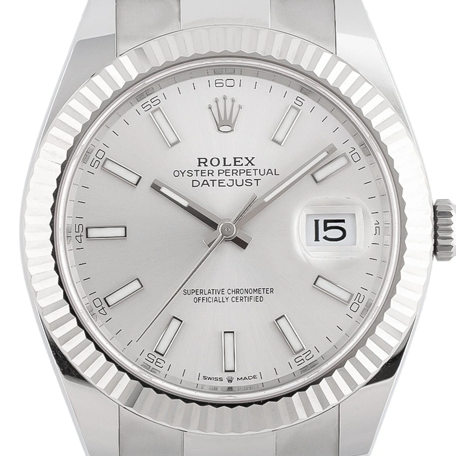 Datejust 41mm Silver Dial 2023 Oyster - 126334 - Image 2