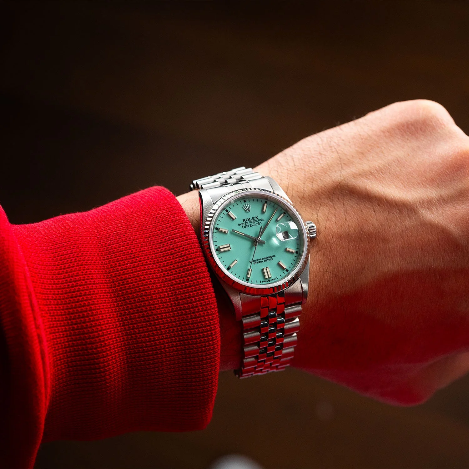 DDatejust 36mm Turquoise Dial 1993 - 16234 - Image 4
