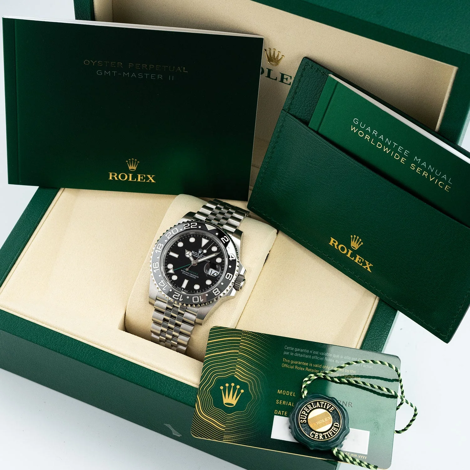 GMT-Master II Bruce Wayne Unworn 2025 Jubilee - 126710GRNR - Image 4