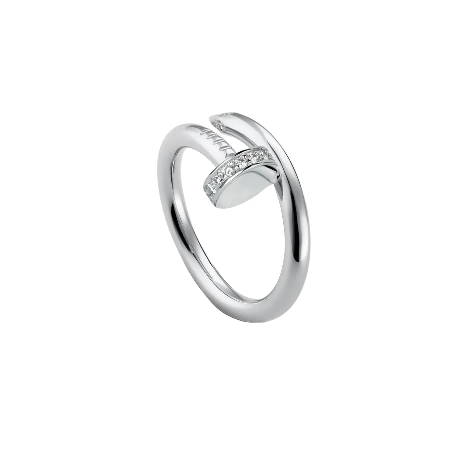Juste un Clou Diamond Ring 750WG - Size 54