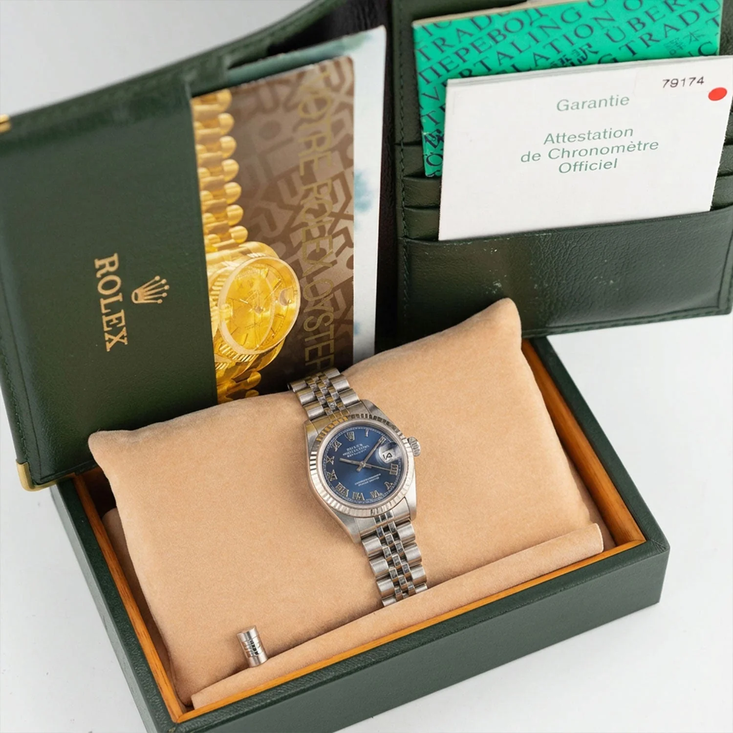 Lady Datejust 26mm Blue Roman Dial 2003 - 79174 - Image 5