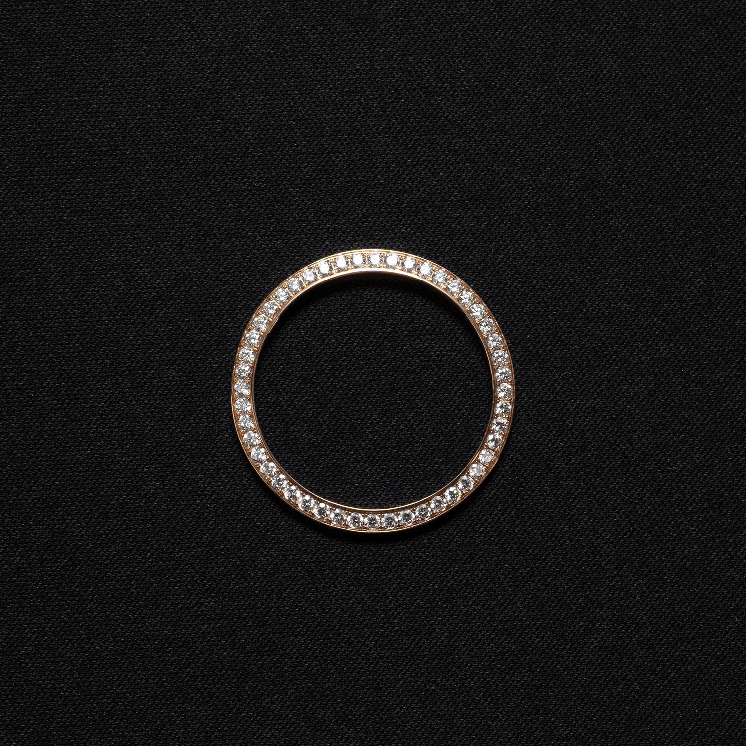 Lünette für Rolex Datejust 31 750 Rosegold 48 Brill. 1,02 TW/VSi - Image 3