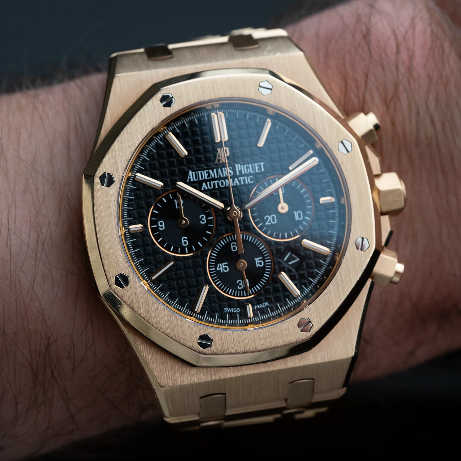 Royal Oak Chronograph Black Dial - 26320OR.OO.1220OR.01 - Image 6