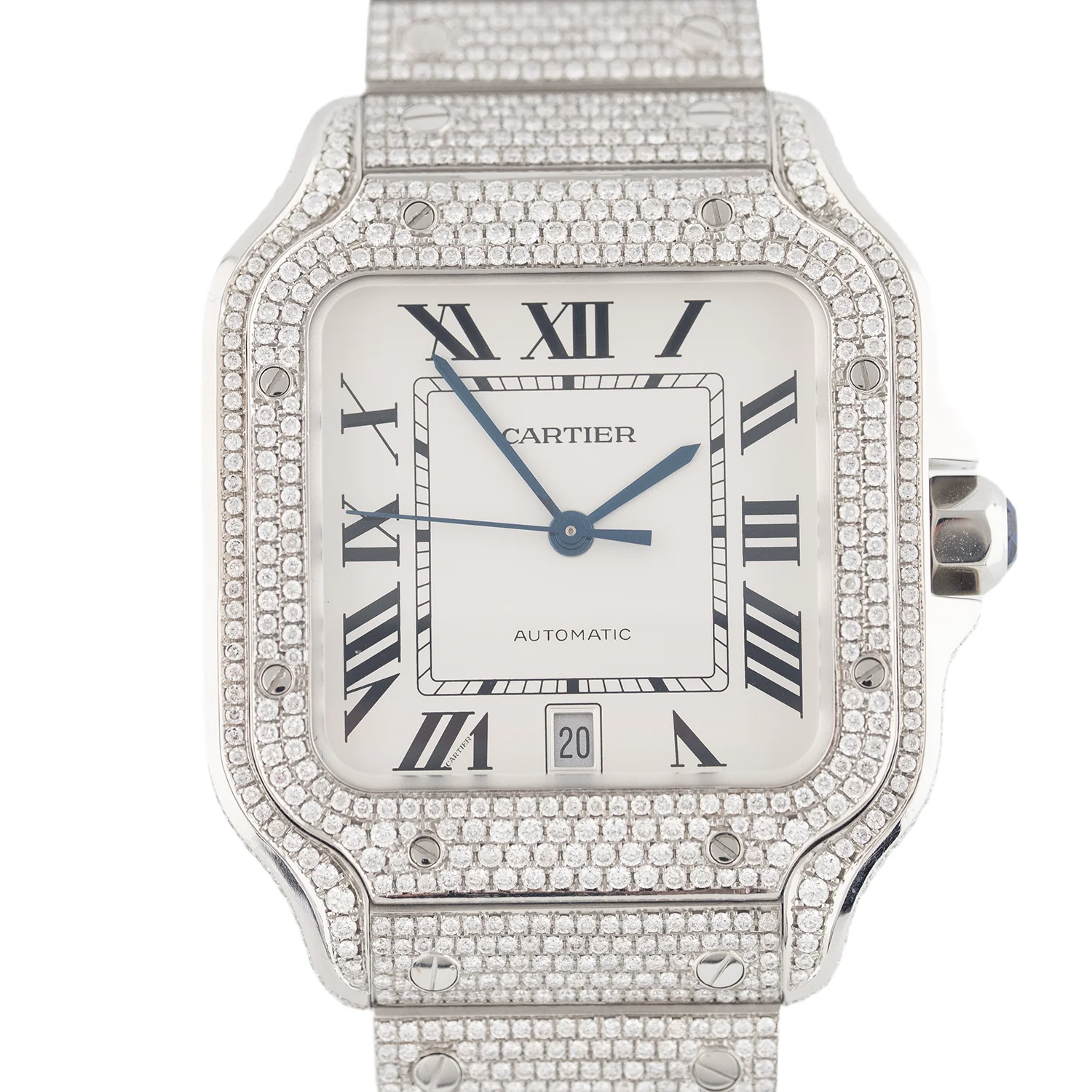 Santos Iced Out Diamond Setting Dial - WSSA0018 - Image 2