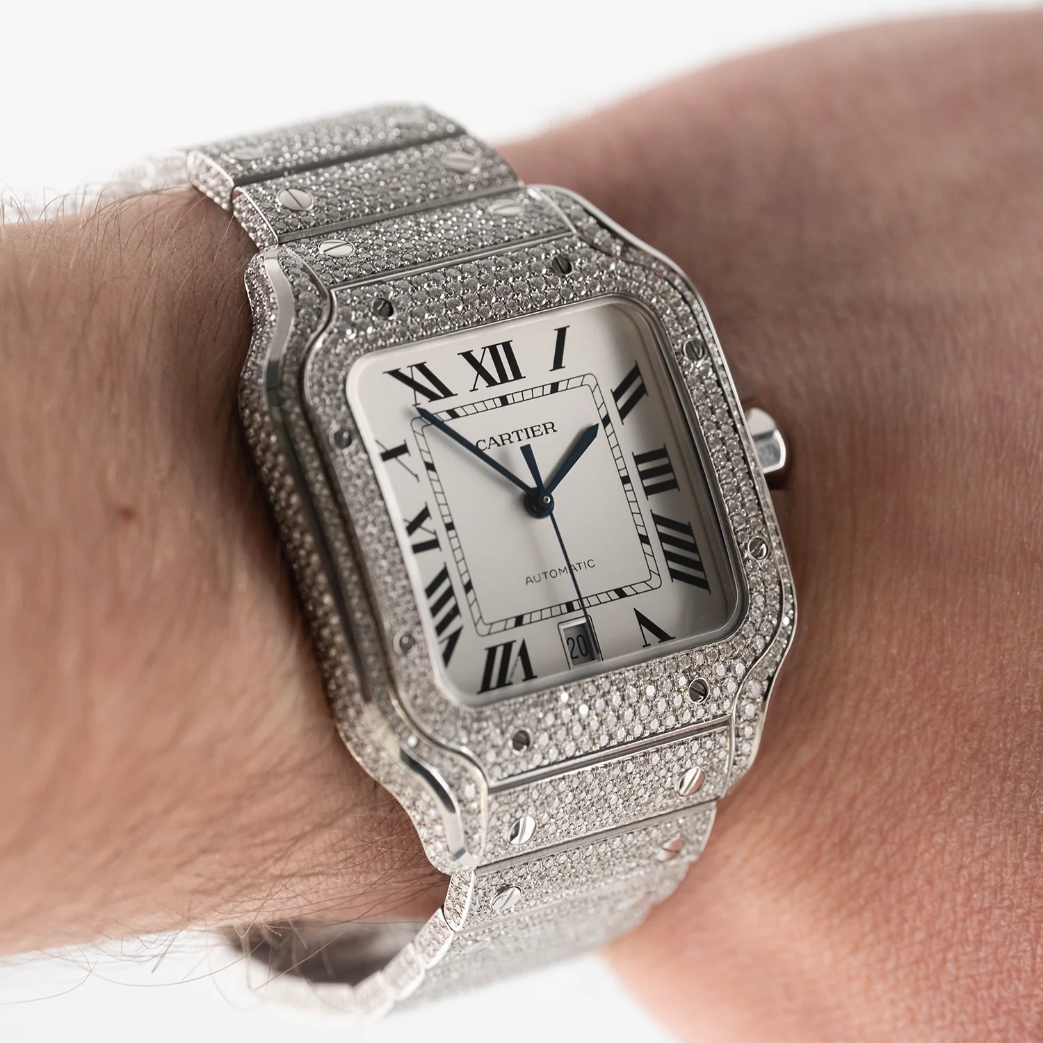 Santos Iced Out Diamond Setting Dial - WSSA0018 - Image 6